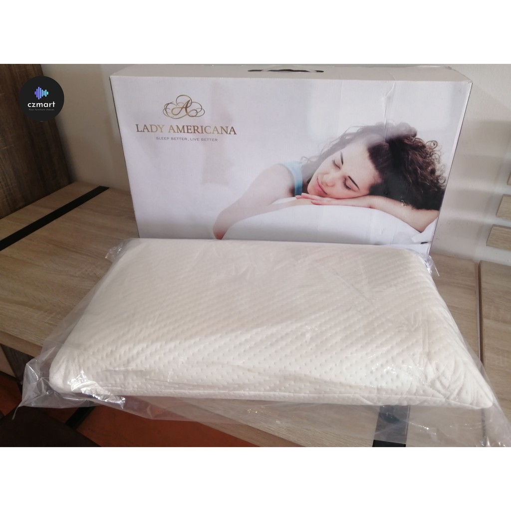 Lady americana 2025 memory foam pillow