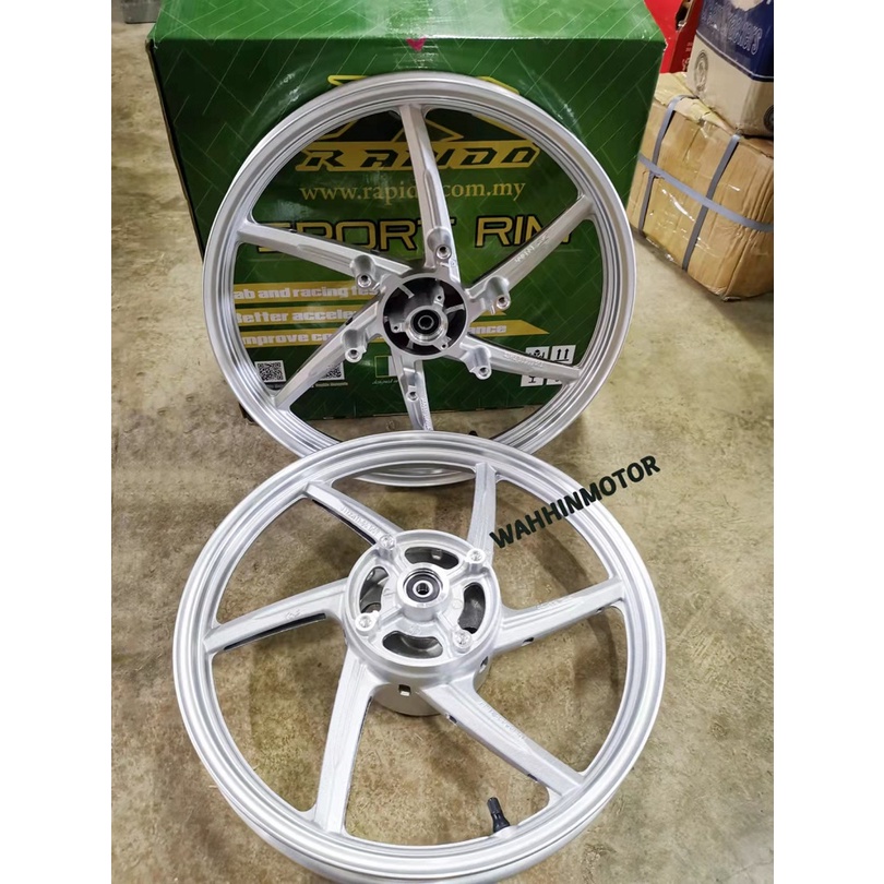 RAPIDO 601 SPORT RIM 6L 1.6/1.6 X17 1.6/1.85 X 17 FRONT REAR PNP RS150 ...