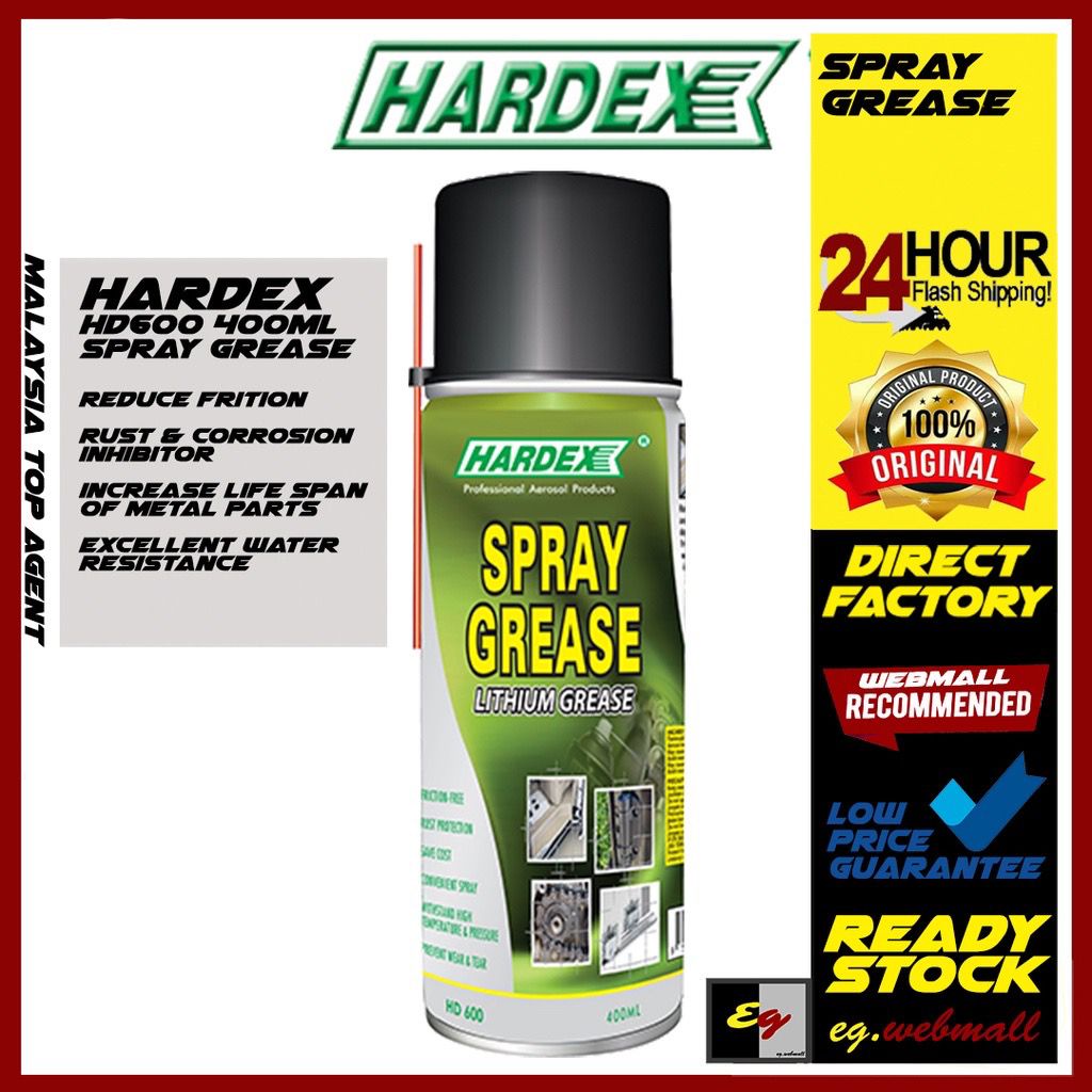 HARDEX HD600 AMTEC AMA640 Spray Grease motor home car spray minyak
