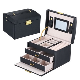 Best Luxury Large Jewelry Box with Handle Casegrace