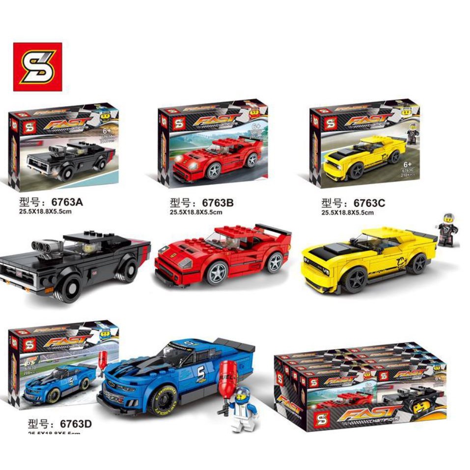 Lepin 2024 speed champions