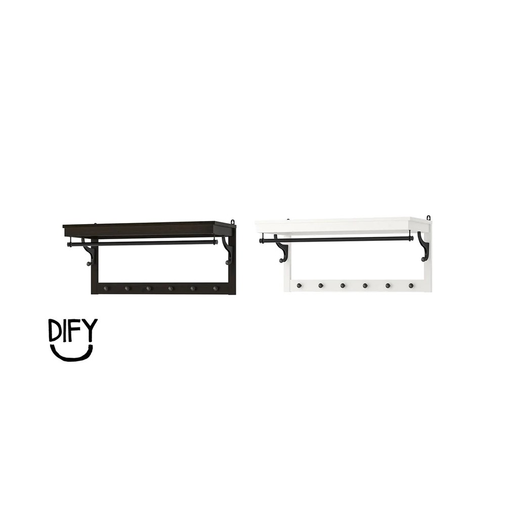 HEMNES hat rack, white, 85 cm (331/2) - IKEA CA