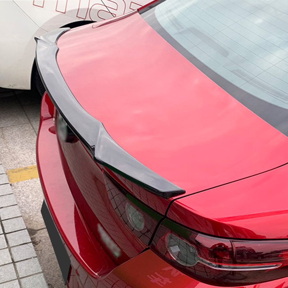 High Quality Rear Trunk Lid Car Spoiler Wings Ducktail For Mazda 3