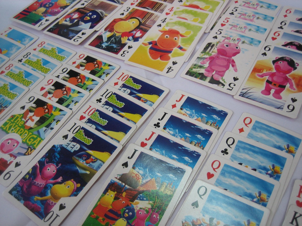 The Backyardigans Playing Cards Poker Card Family Playing Card Party ...