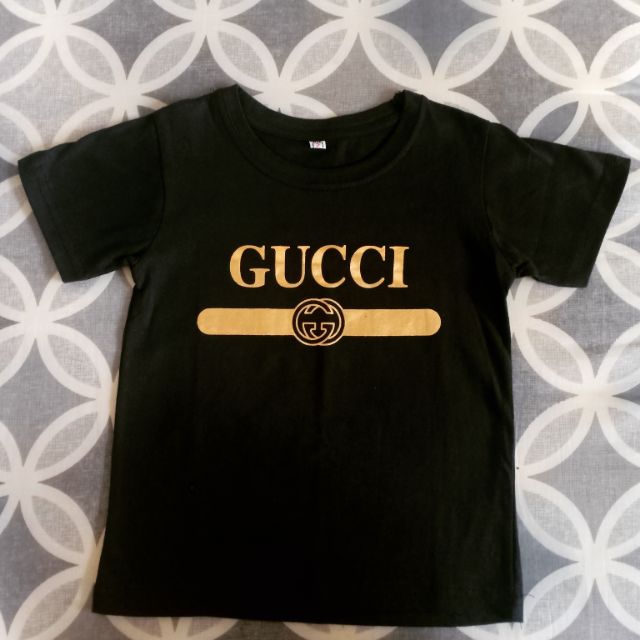 Baju kanak kanak boys tshirt Gucci Shopee Malaysia