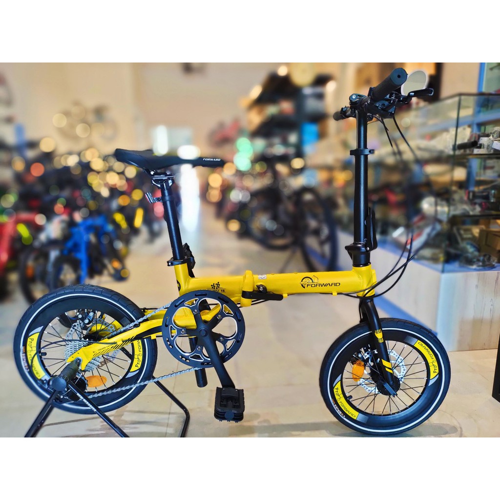 Forward folding bike sale