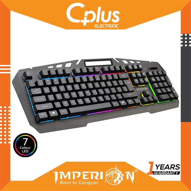 Imperion Meteorite Rainbow Backlight Gaming Keyboard | Shopee Malaysia