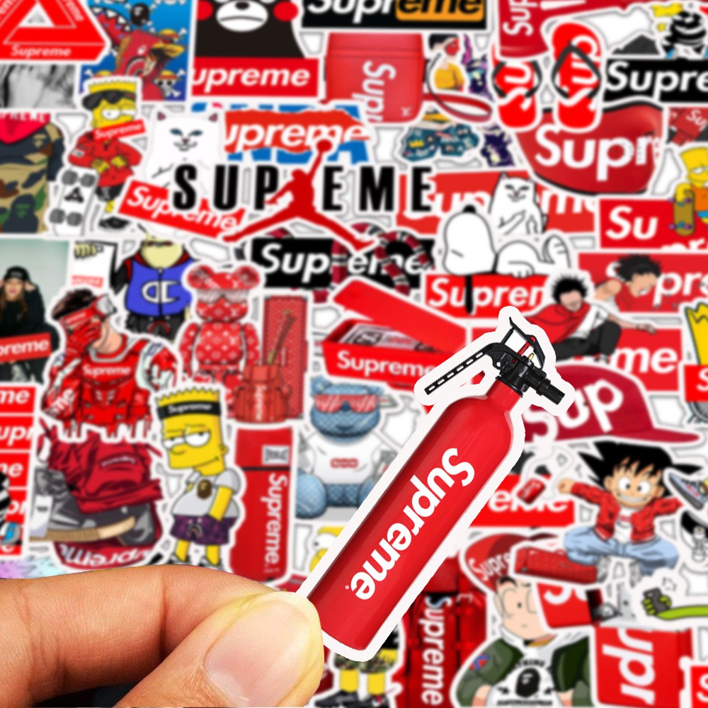 Funny supreme stickers shop