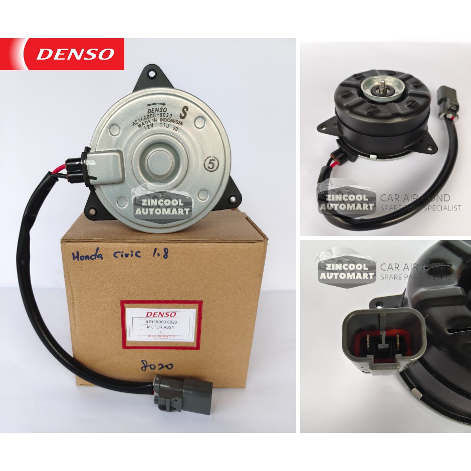 Honda Civic 06' 1.8cc FD / SNA / Stream RN6 Radiator Fan Motor P/N : AE ...