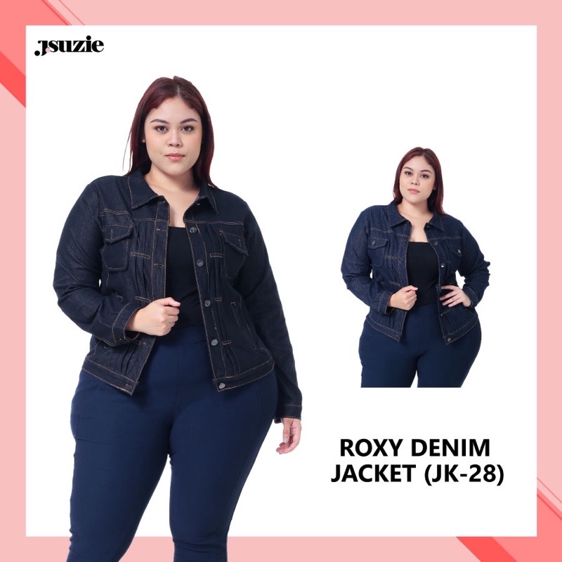 Plus Size Rock Style Ladies Jacket Shopee Malaysia