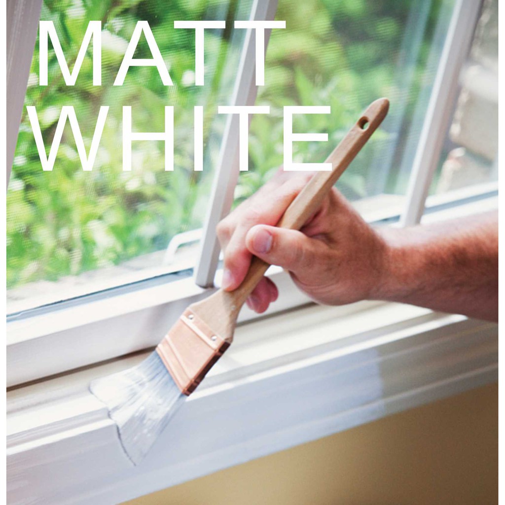 1L MATT WHITE HEAVY DUTY PREMIUM HIGH GLOSS SEMI GLOSS WHITE - Main Image