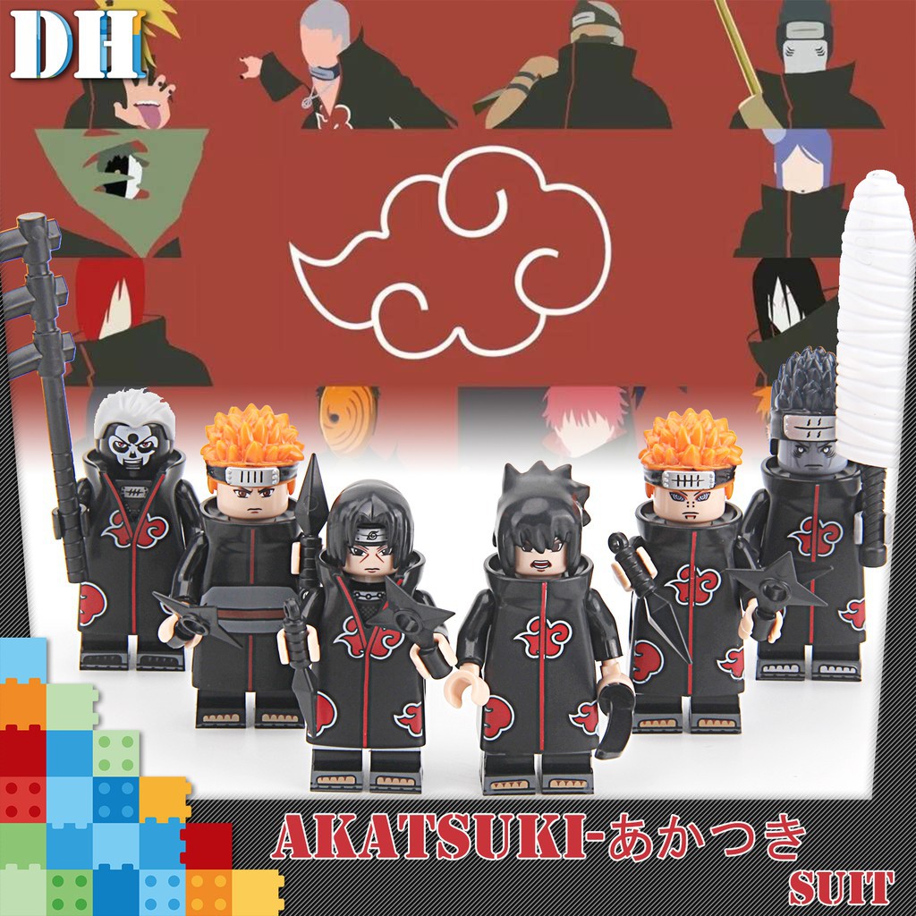 Lego discount naruto akatsuki