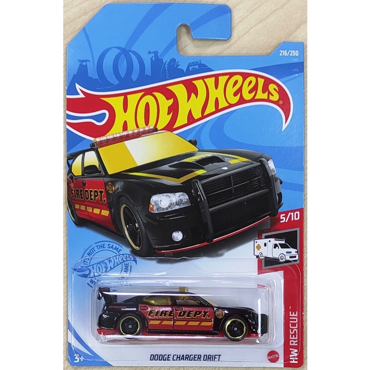 Hot Wheels Dodge Charger Drift [ZAMAC Rescue Metro Pursuit Police Patrol  Fire Dept Mopar] | Shopee Malaysia