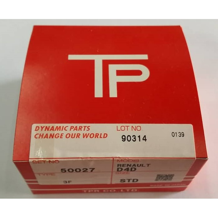 Renault Proton Savvy TP Piston Ring Set Renault D4D STD Original Japan