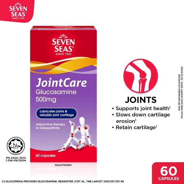 Seven Seas Jointcare Glucosamine Supplement (500mg x 60 capsules