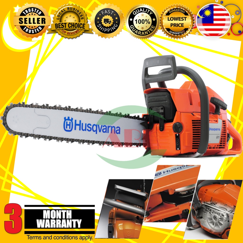 100 ORIGINAL HUSQVARNA 61 CHAIN SAW 20