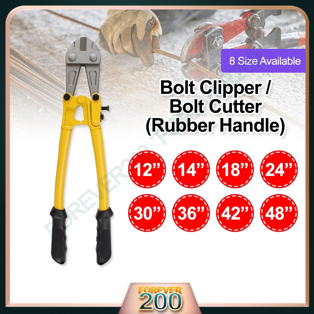 30-36 Inch Bolt Cutter Bolt Rubber Handle Clipper Cutting Heavy Duty ...