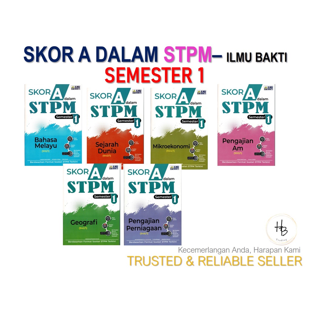 Buku Latihan Skor A Dalam Stpm Semester 1 Soalan Kbat Soalan Klon