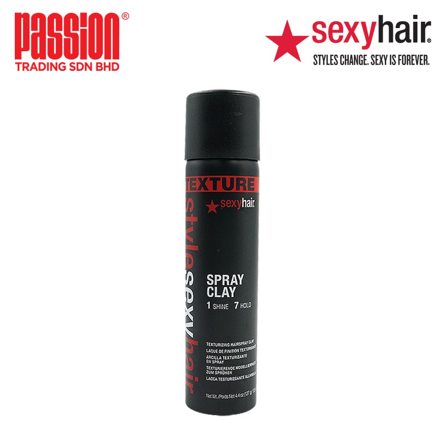 Style Sexy Hair Spray Clay Texturizing Spray Clay 4.4oz