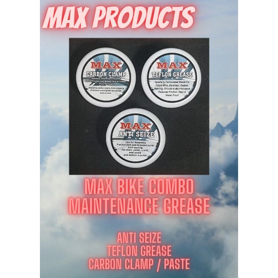 Bicycle Combo Grease for bicycle maintenance 3 variants 15 grams X