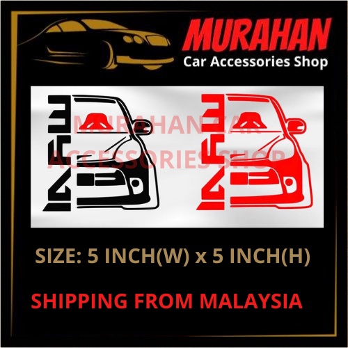 [READY STOCK] PERODUA MYVI SE 1ST GENERATION CAR STICKER KERETA ...