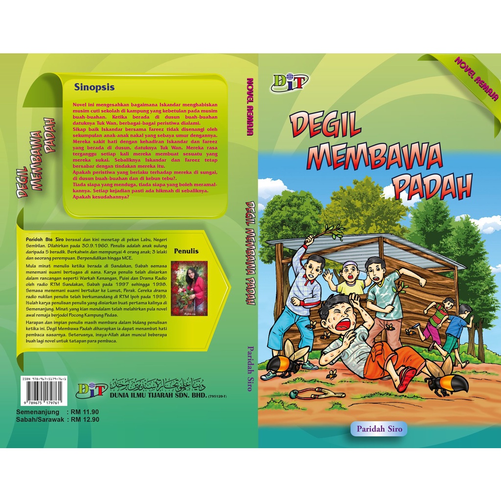 BUKU DEGIL MEMBAWA PADAH - PARIDAH SIRO | Shopee Malaysia