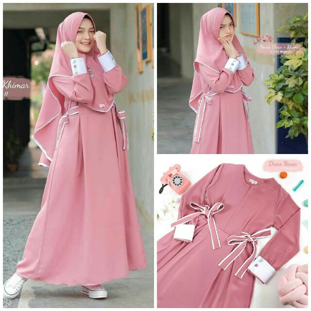 Nessa Syari Free hijab/saskinurgita_ol_shoop | Shopee Malaysia