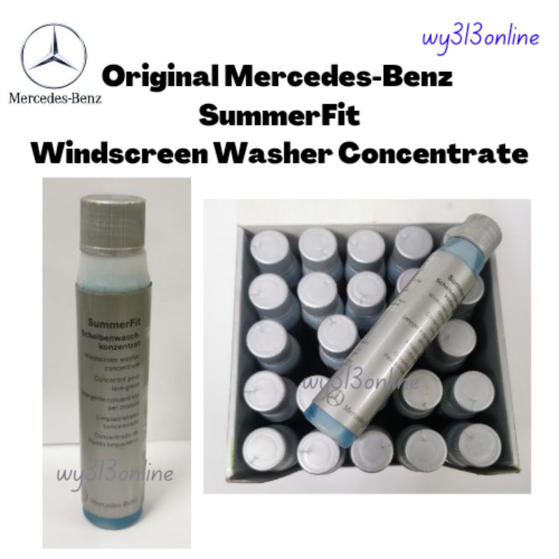 Original MercedesBenz SummerFit Windscreen Washer Concentrate 40ml