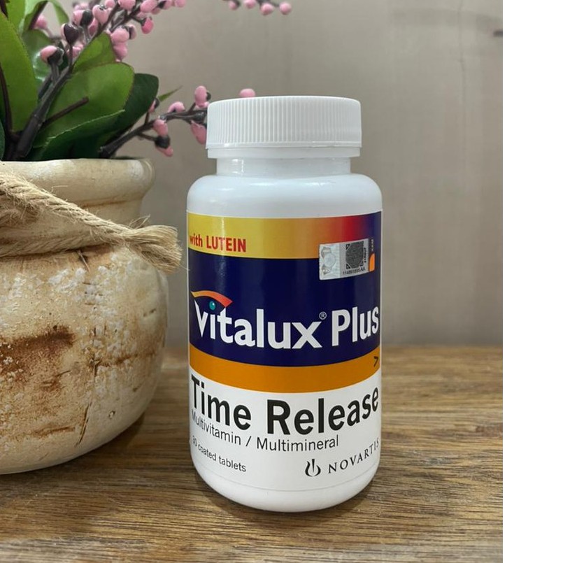 VITALUX PLUS OMEGA 3 CAPSULE 28CAPS/ VITALUX PLUS TIME RELEASE 30 ...