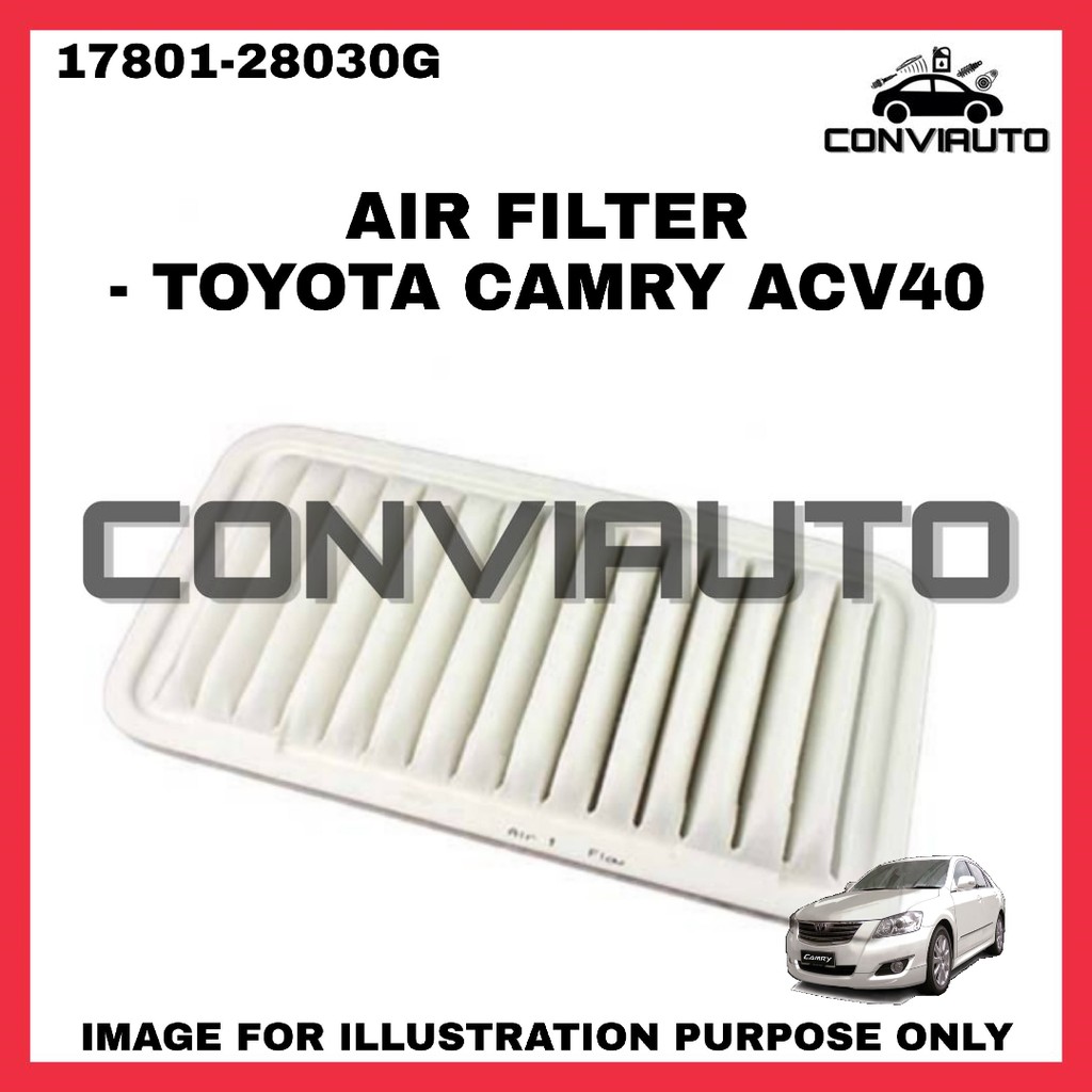 TOYOTA CAMRY ACV40 AIR FILTER (1780128030) Shopee Malaysia