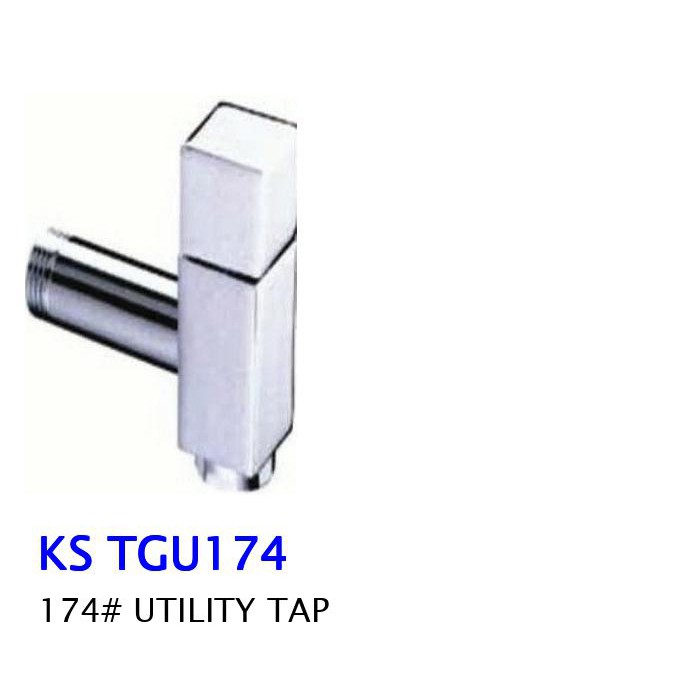 Utility Tap - Wall Bib Tap #TGU174 | Shopee Malaysia