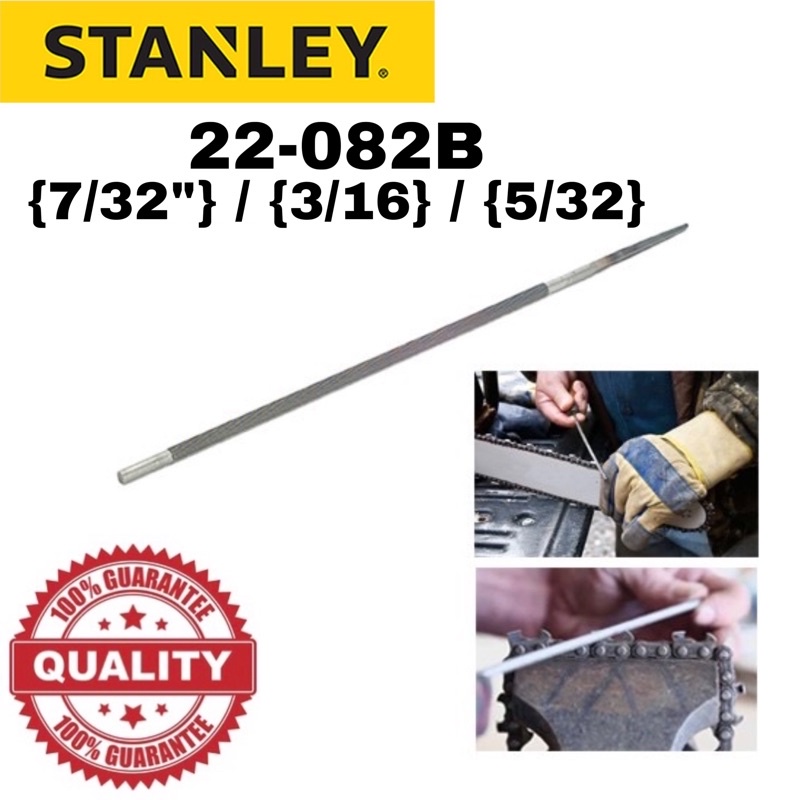 Stanley Chain Saw File 7/32