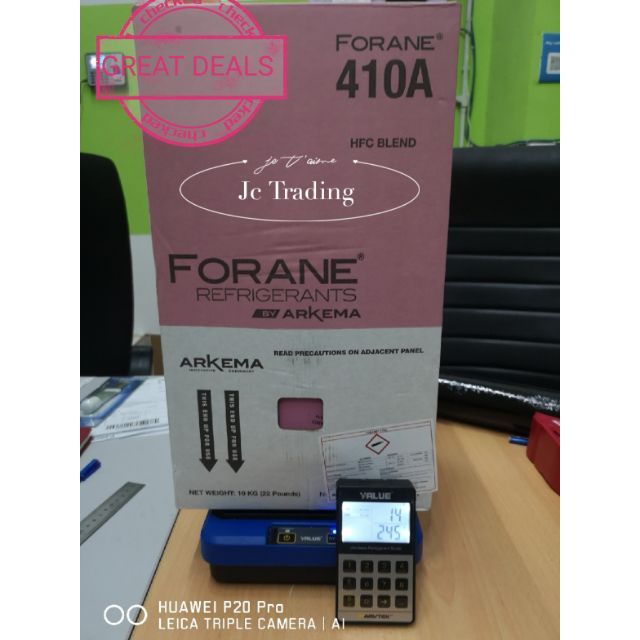 Forane R410a Refrigerant 10KG Shopee Malaysia