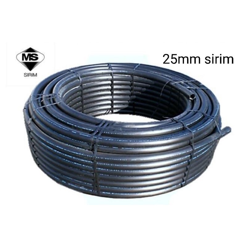 POLY PIPE 25MM SIRIM PN12.5 (BBB) & NON SIRIM 100METER | Shopee Malaysia