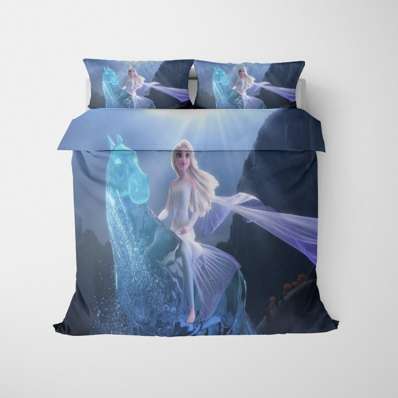 Frozen Anna Elsa Bedding Set Queen King Size Bed Set Children Girl