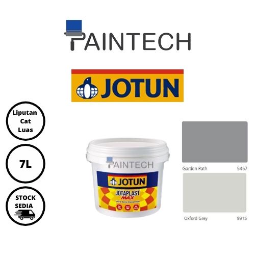 Jotun Jotaplast Max Grey (Interior Acrylic Emulsion Paint) Cat Dinding