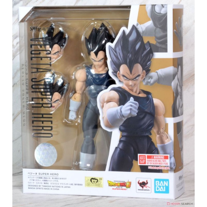 🔥Ready Xtock🔥Bandai S.H.Figuarts SHF Vegeta Super Hero | Shopee Malaysia