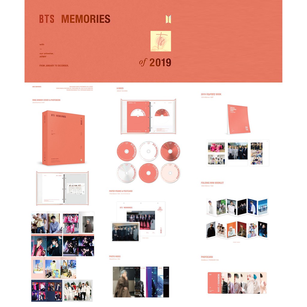 READY STOCKS] BTS MEMORIES 2019 FULL SET | Shopee Malaysia