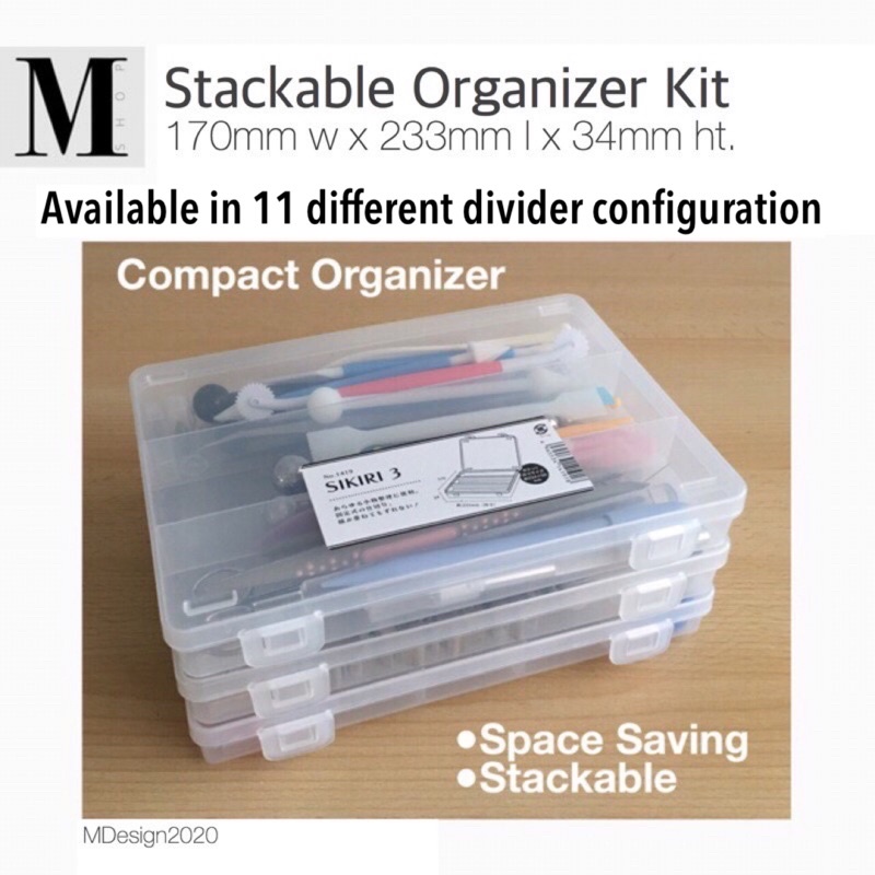 Stackable Organizer Kit | Shopee Malaysia