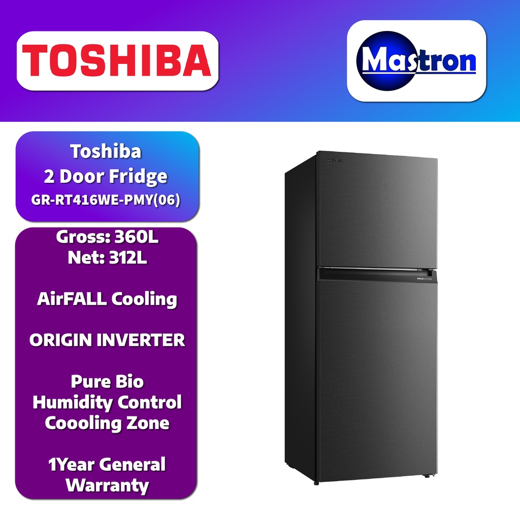 [Lorry/Courier] Toshiba Inverter Refrigerator | Fridge | Peti Ais ...
