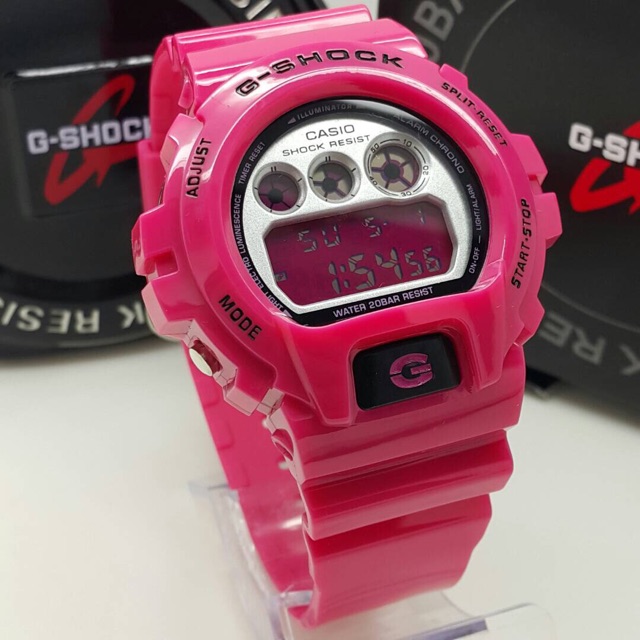 G shock best sale dw6900 pink