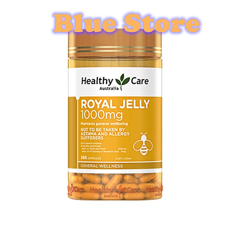 (READY STOCK)Healthy Care Royal Jelly 1000 (365 Capsules) | Shopee Malaysia