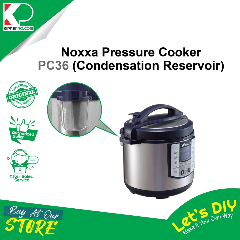 NOXXA PRESSURE COOKER NEW MODEL PC36 CONDENSATION RESERVOIR Shopee Malaysia