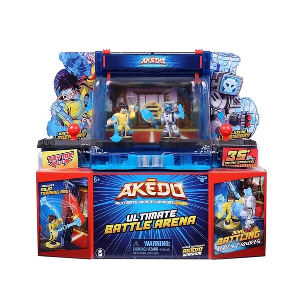 Akedo Ultimate Arcade Warriors Ultimate Battle Arena Toys | Shopee Malaysia