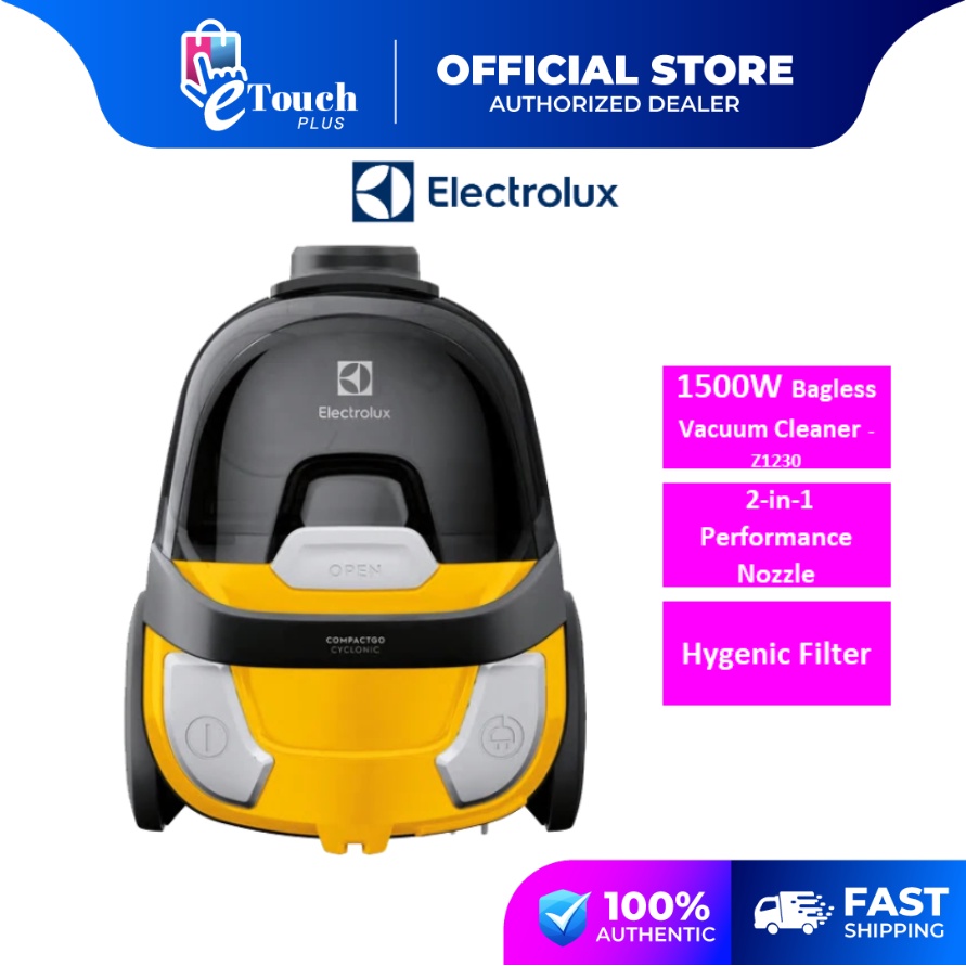 [READY STOCK] Electrolux Bagless Vacuum Cleaner (1500 W) Z1230 Vakum ...