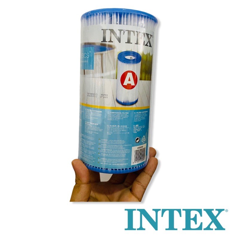 Original Genuine INTEX Krystal Clear Cartridge Filter Type A / Penapis ...