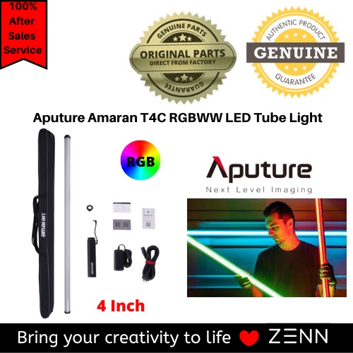 Aputure Amaran T2c T4c Rgbww Led Tube Light Stick For Commercial