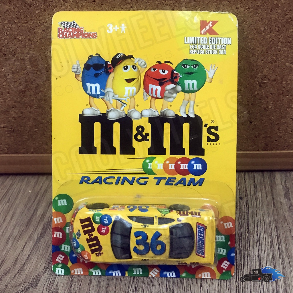 Racing Champions Nascar M&M's Stock Car - KMart Limited Edition (Card ...