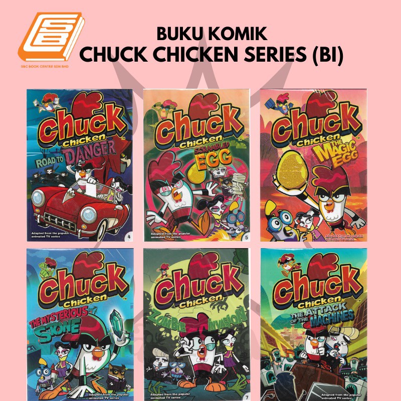  SBCB Buku Komik Chuck Chicken Series BI Version Shopee Malaysia