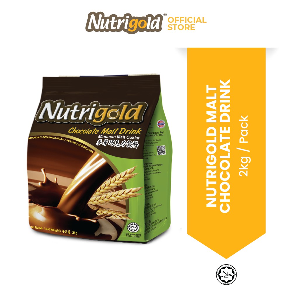 NUTRIGOLD Instant Chocolate Malt Drink (2kg / Pack) Shopee Malaysia